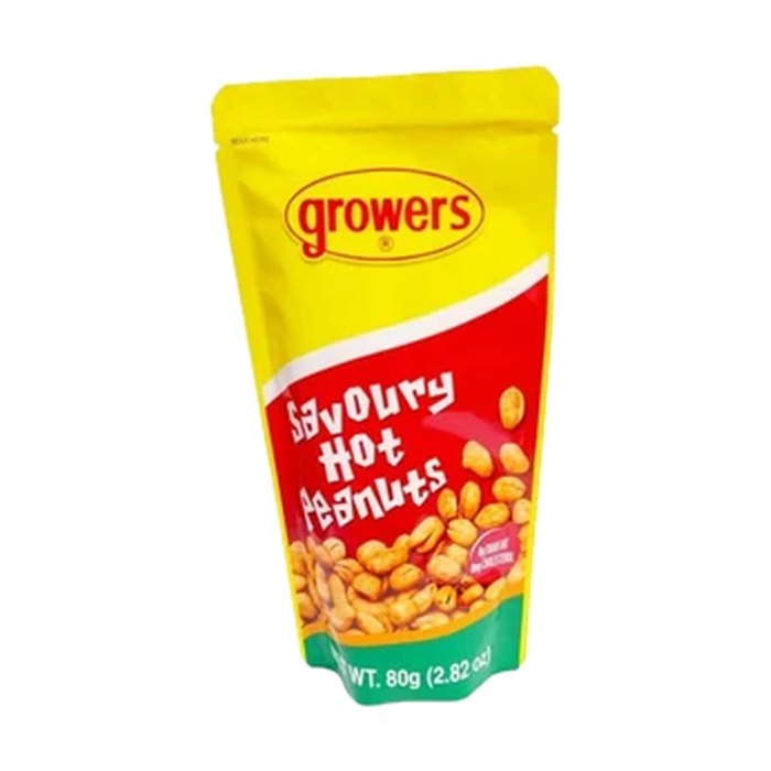 GROWERS HOT PEANUT GARLIC
