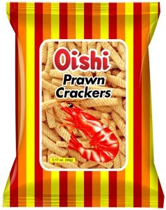 OISHI Prawn Crackers