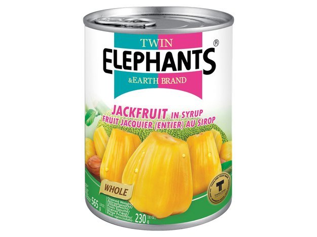 Twin Elephants — jackfruit in syrup