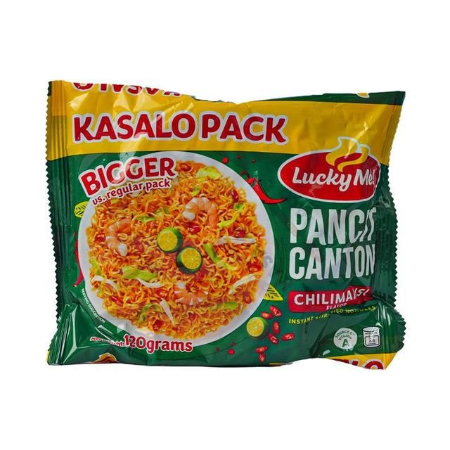 Lucky Me Instant Pancit Canton Chilimansi Flavor 120g