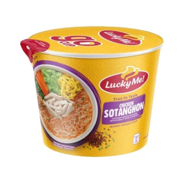 Lucky Me Sotanghon Chicken Noodles Soup Cup