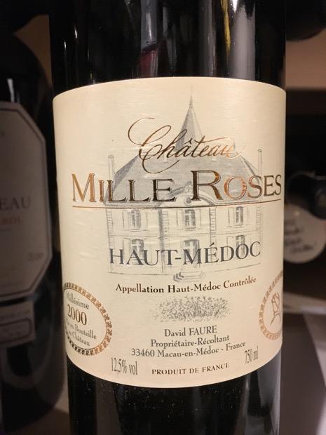 Château Mille Roses 2000