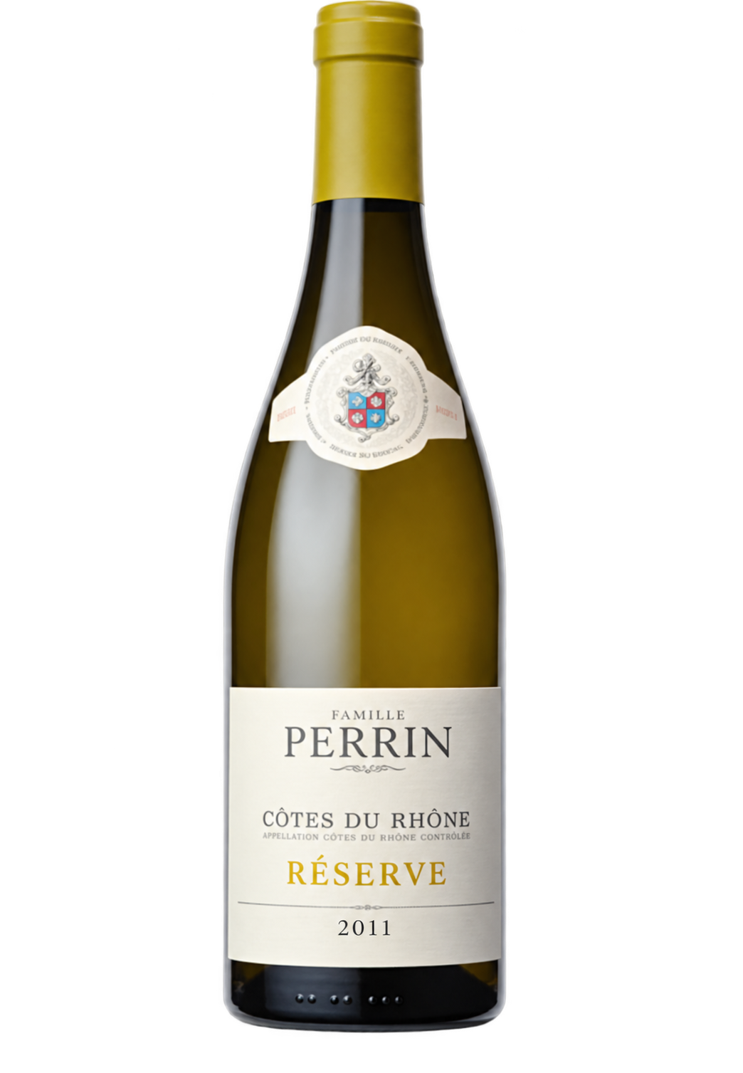 Côtes du Rhône blanc — Pierre Perrin 2011 — Photo illustrative